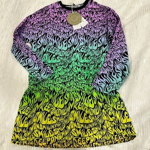 NWT Stella McCartney Keep On Smiling Girls dress size 12